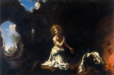 St. Dominikus der Büßer von Carlo Dolci